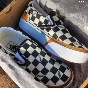 Vans Checkered PlatForms
